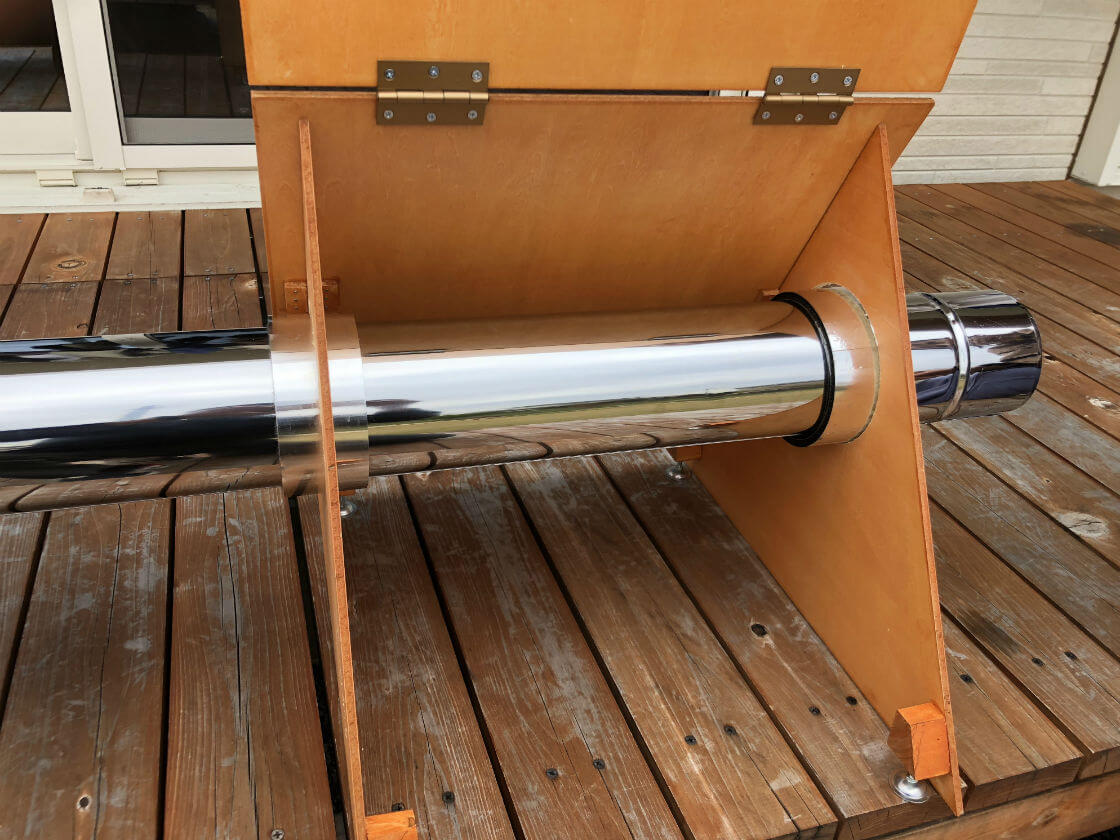 キャンプ 薪ストーブ ノースイーグルワンポールテント導入 作成編