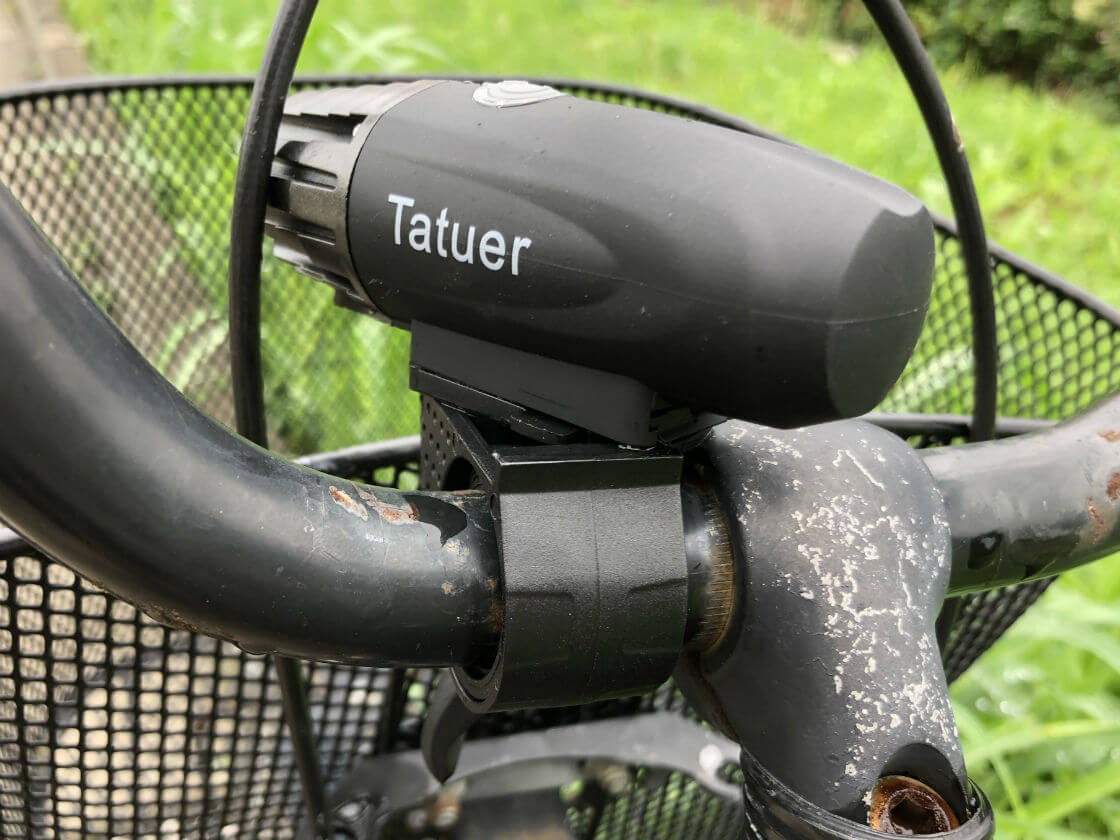 Tatuer 自転車防水ledライト 評価 レビュー